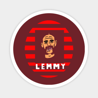 Lemmy Kilmister Motörhead glass coaster Magnet
